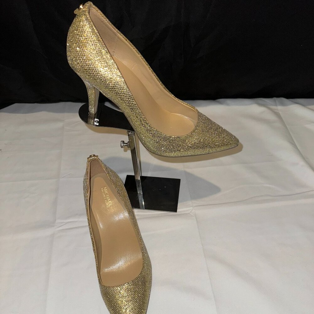 Michael Kors Gold Heels - Gently Used - FREE SHIPPING